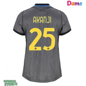 Inter Milan Manuel Akanji #25 Replika Tredjetrøje Dame 2026-27 Kortærmet